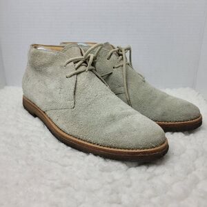 Tod’s Men's Chukka Boots Size 8 Tan Suede Leather